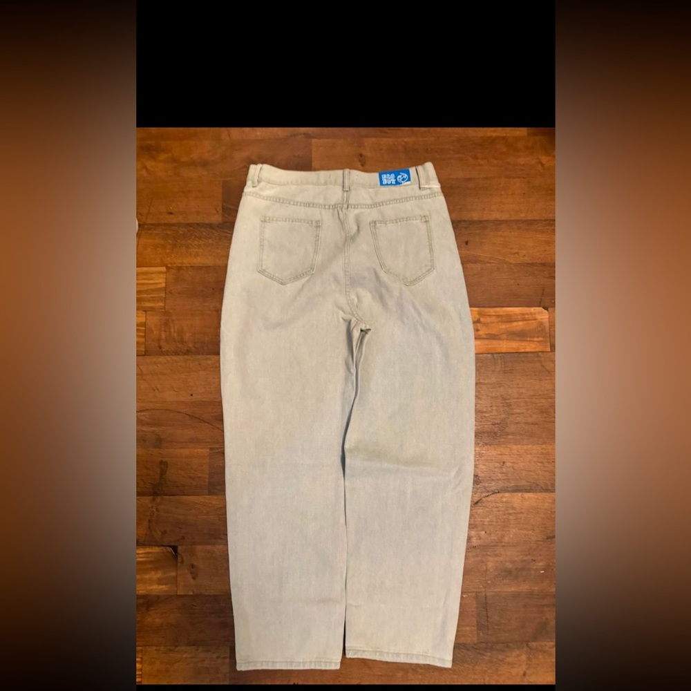 Light blue jeans like big boys